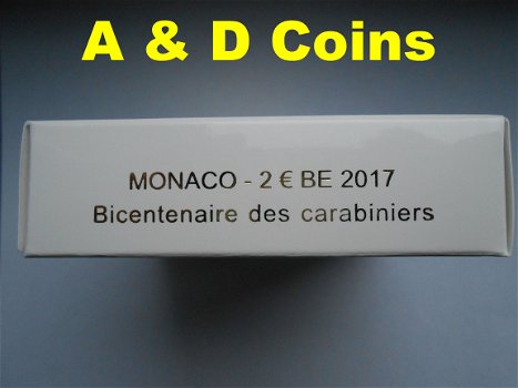 Monaco 2 euro 2017 