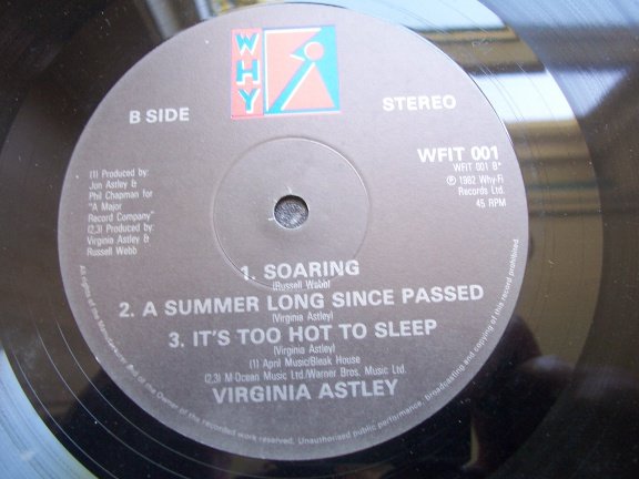 VIRGINIA ASTLEY LOVE'S A LONELY PLACE TO BE - Afbeelding 3