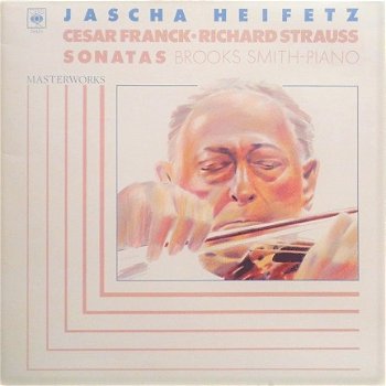 LP - Franck, Strauss - Jascha Heifetz, viool - 0