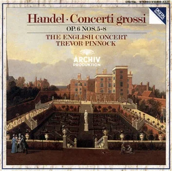 LP - Händel - Concerti grossi Op.6 nos. 5-8 - 0