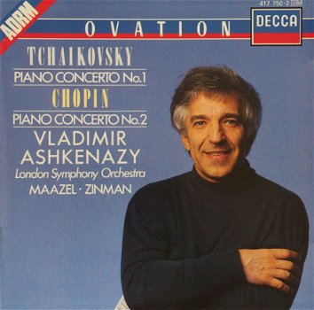Vladimir Ashkenazy - Tchaikovsky* / Chopin*, Vladimir Ashkenazy, London Symphony Orchestra*, Maazel* - 1
