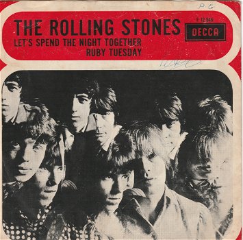 Rolling Stones- Let's Spend The Night Together Ruby Tuesday [keuze 2 hoezen] - 0