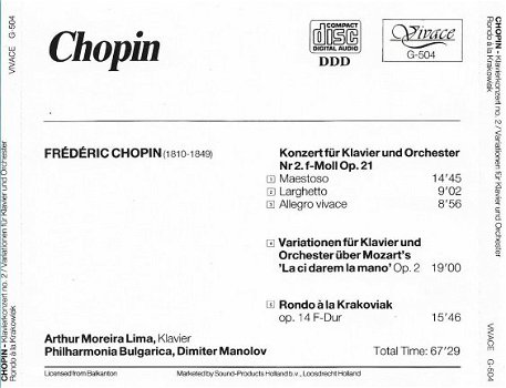 CD - Chopin klavierkonzert no.2 - 1