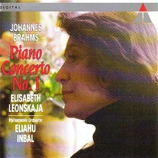 CD - Brahms - Elisabeth Leonskaja - Piano Concerto No.1