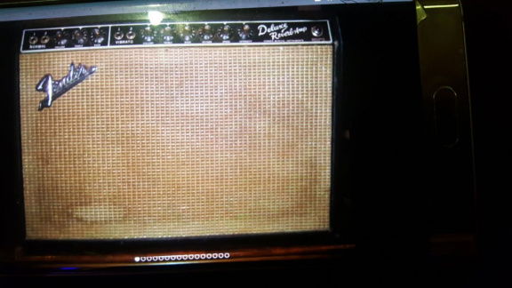 Fender Deluxe Reverb 1967 Blackface Usa - nr. 1