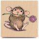 RETIRED houten stempel Mudpie Munch 02 van House Mouse - 1 - Thumbnail