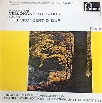 LP - Boccherini - Cellokonzert - Tibor Machula - 0