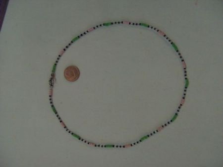 Erg sierlijke ketting, veelkleurig - 3