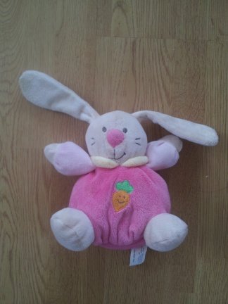 * 556 konijn eddy toys roze - nr. 1
