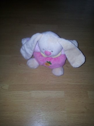 * 556 konijn eddy toys roze - Afbeelding 2