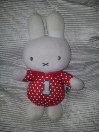 * 622 Nijntje knuffel nummer 1 - nr. 1