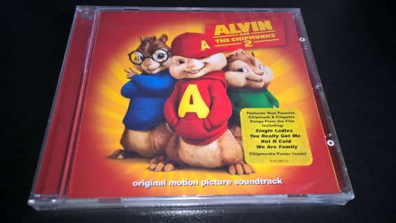 Alvin and the chipmunks 2 cd soundtrack nieuw en geseald - 1