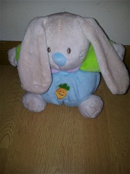 * 742 Eddy Toys konijn blauw - 1
