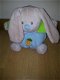 * 742 Eddy Toys konijn blauw - 1 - Thumbnail