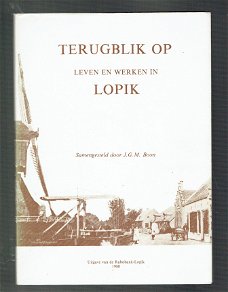 Terugblik op leven en werken in Lopik door J.G.M. Boon