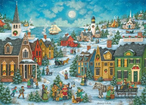 Masterpieces - Harbor Side Carolers - 1000 Stukjes - 1