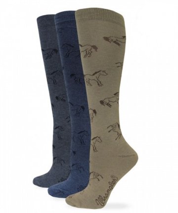 Kousen met paarden print - nr. 1