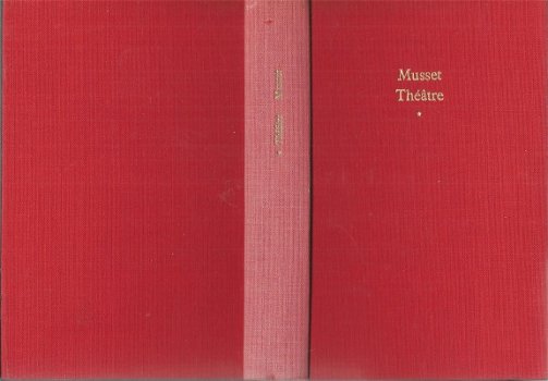 ALFRED DE MUSSET**THEATRE COMPLET**RENE CLAIR**YVES FLORENNE**TOME I**RELIURE HARDCOVER** - 1