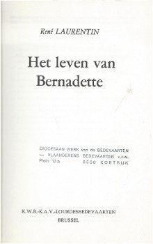 RENE LAURENTIN**HET LEVEN VAN BERNADETTE**1978**DESCLEE-DEBROUWER**EDWARD HERKES** - 4