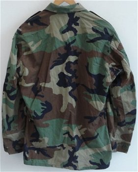 Jas / Coat, Combat, Korps Mariniers, M81 Woodland Camouflage, maat: 7080/8494, jaren'90.(Nr.2) - 6