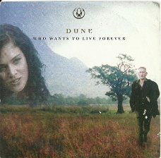 CD Single Dune  ‎– Who Wants To Live Forever