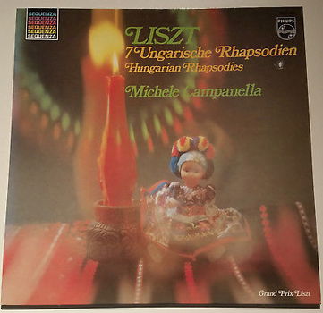 LP - Liszt Ungarische Rhapsodien - Michele Campanella - 1