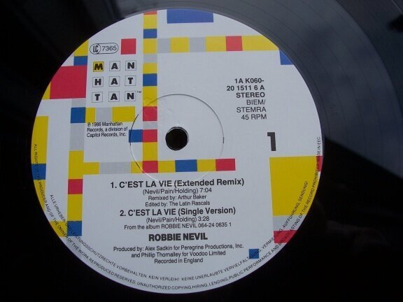 ROBBIE NEVIL C'EST LA VIE - Afbeelding 2