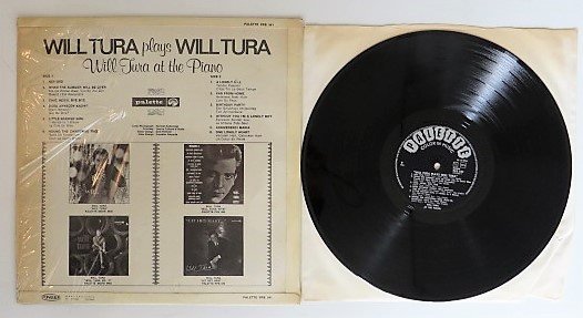 LP: Will Tura plays Will Tura. Will Tura at the piano (1966) - 2