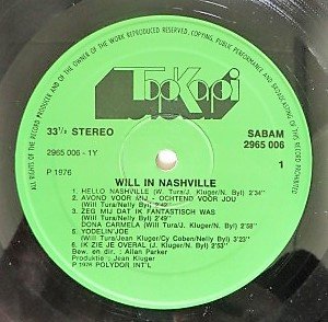 LP: Will Tura plays Will Tura. Will Tura at the piano (1966) - 5