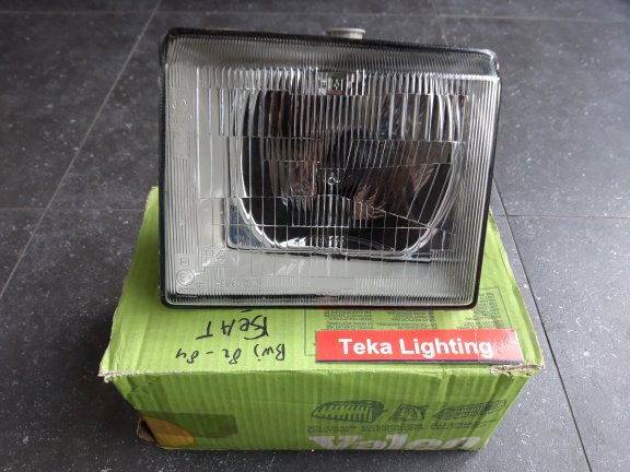 Seat Fura I (81-83) / Fiat 127 Serie 3 (82-83) Koplamp Valeo 029364 Links NOS - Afbeelding 4