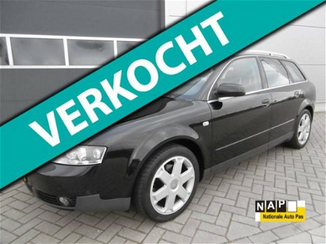 Audi A4 Avant - 1.9 TDI 131 Pk Airco Clima CruiseControl Zwart - 1