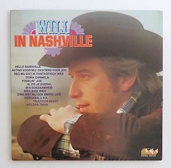 LP: Will Tura - Will in Nashville (Topkapi, 1976) Dutch Country - 1