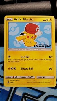 Ash's Pikachu sm113 nm - 0