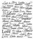 Houten stempel Love Text van Artemio. - 1 - Thumbnail