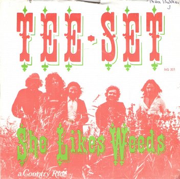 Tee-Set - She Likes Weeds - A Country Ride - 1970 NEDERBEAT - 1