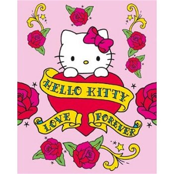 Hello Kitty Tattoo prints / grote kaarten bij Stichting Superwens! - 1