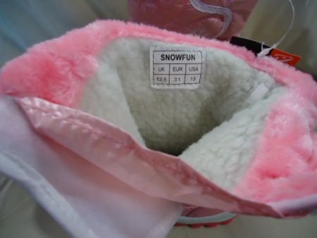 Mooie Meisjes Snowboots Roze Lak maat 27 t/m 35* - 4