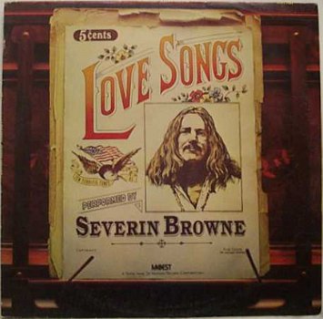 Severin Browne‎– Love Songs -1974 (Motown)- Pop rock country -Mint/review copy/never played - 1