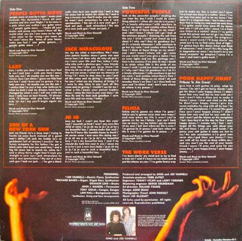 Gino Vannelli ‎– Powerful People -1974 Jazz, Funk / Soul -N Mint/review copy/never played - 2