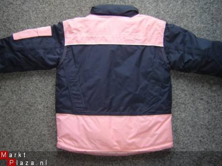 Nieuw Rucanor Ski Jack maat 128 (Marine/Roze) - 2