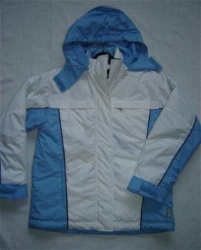 Nieuw Rucanor Ski Jack maat 164 (Wit/Bleu) - 1