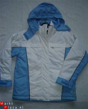 Nieuw Rucanor Ski Jack maat 164 (Wit/Bleu) - 3