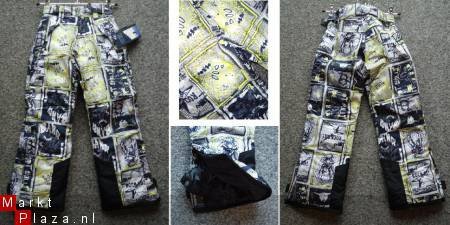 Nieuwe Ski broek allover geprint maat 116 - 5