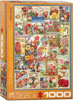 Eurographics - Flowers - Seed Catalogue Collection - 1000 Stukjes Nieuw - 2