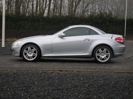 Mercedes-Benz SLK-klasse - 200 Kompressor AUTOMAAT, Bi-Xenon, LEER, NAVI, AIRSCARF, 17 inch Brabus v - 1