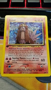 Entei 6/64 Holo 1ste editie Neo Revelations gebruikt - 0