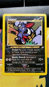 Sneasel 24/64 RARE 1ste editie Neo Revelations nm - 0