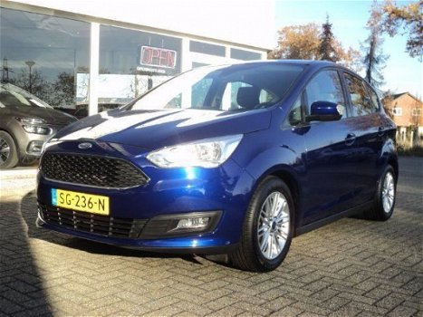 Ford C-Max - C-Max 1.6 Trend 125 pk donker blauw metallic mooie complete auto - 1