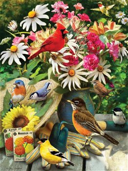 Cobble Hill - Garden Birds - 500 Stukjes - 1