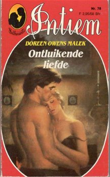 Doreen Owens Malek - Ontluikende liefde / Silhouette Intiem nr 78 - 1